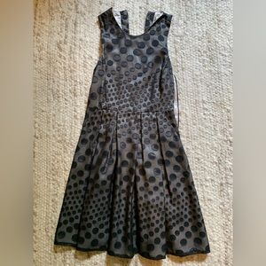 Black cocktail dress from Anthropologie